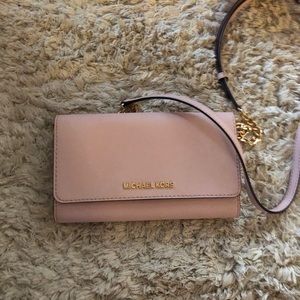 Michael Kors light pink Crossbody